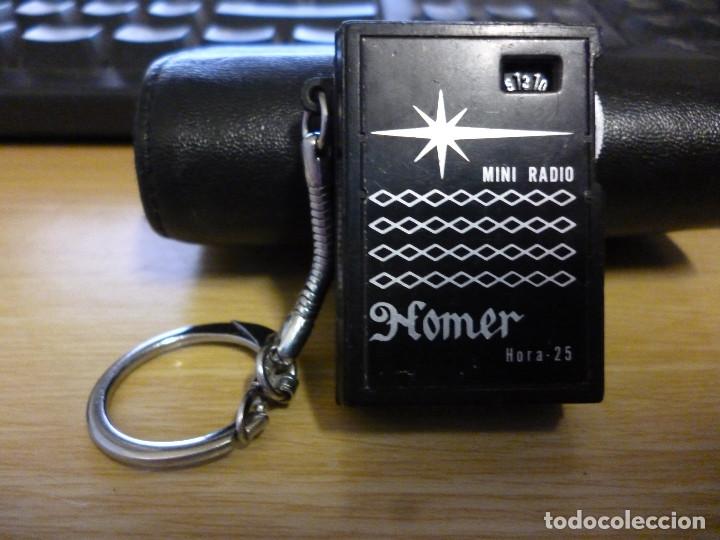 Radios antiguas: MINI RADIO HOMER HORA-25 - Foto 3