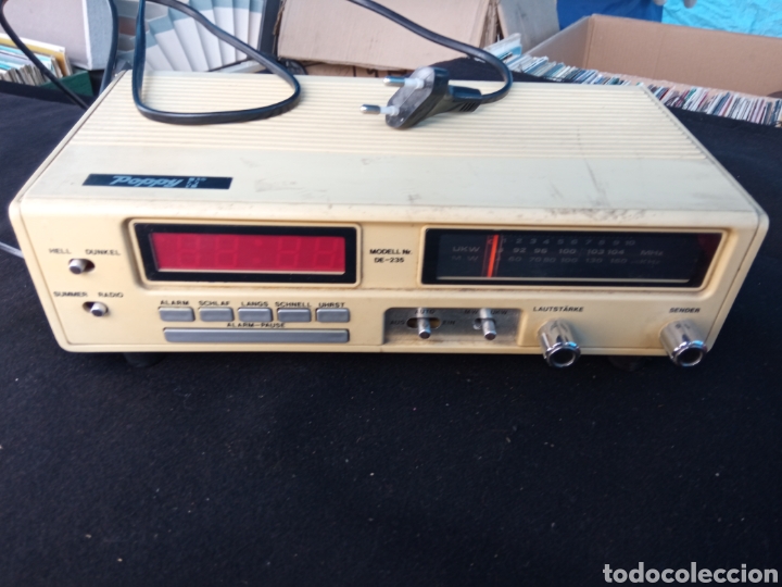 Radios antiguas: RADIO RELOJ &rdquo;POPPY&rdquo; - Foto 2