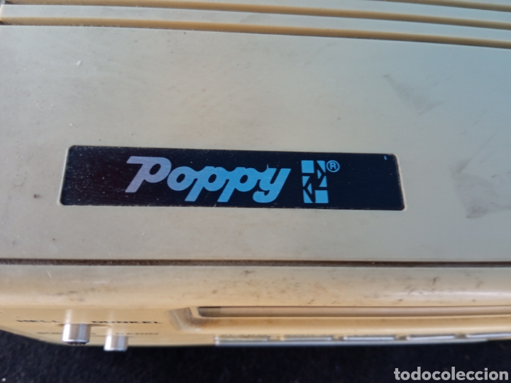Radios antiguas: RADIO RELOJ &rdquo;POPPY&rdquo; - Foto 1