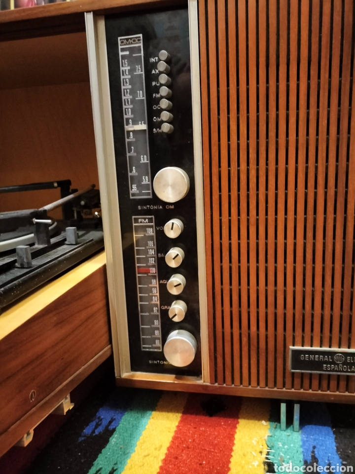 Radios antiguas: Tocadiscos compacto picu antiguo general electr&oacute;nica espa&ntilde;ola - Foto 3