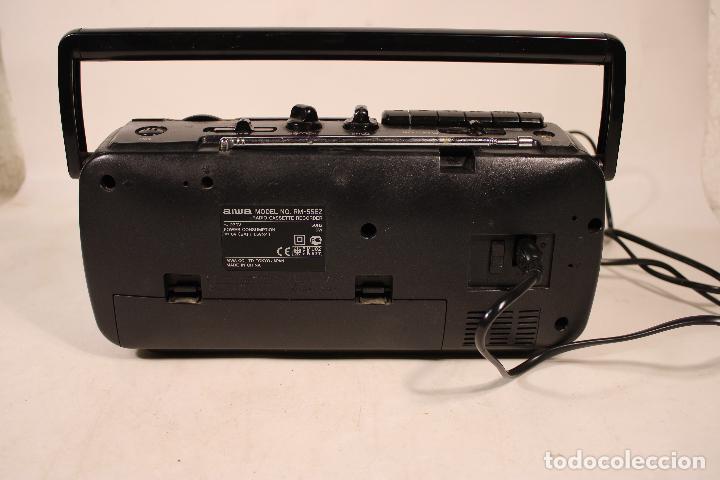 Radios antiguas: Aiwa radiomagnetof&oacute;n RM -55 - Foto 5