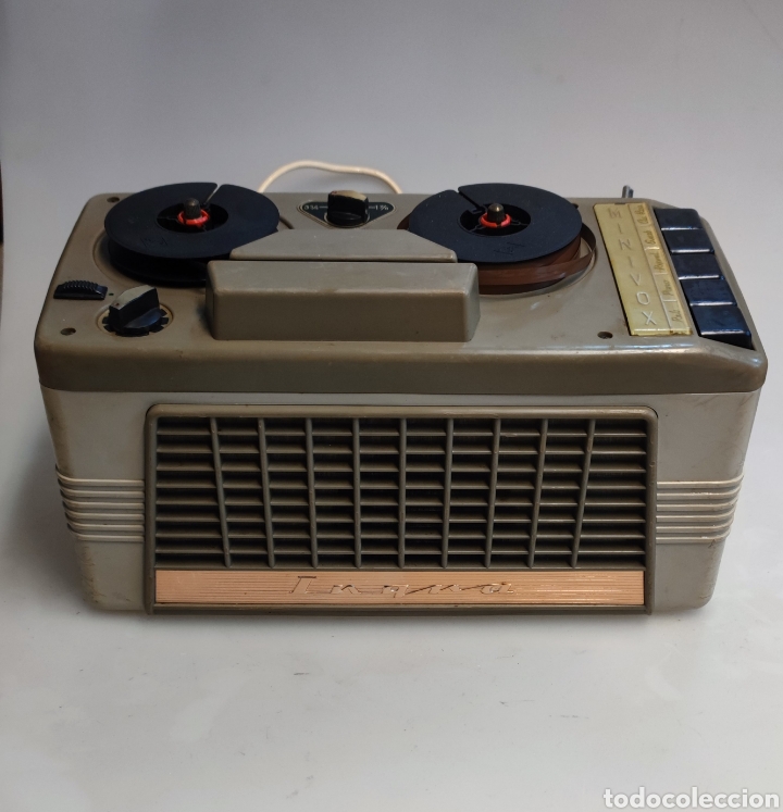 Radios antiguas: Magnet&oacute;fono Minivox - Foto 2