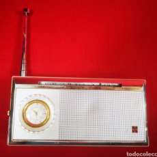 Radios antiguas: VINTAGE RADIO TRANSISTOR PANASONIC NATIONAL PORTALARM SEIKO 1962. Lote 327160953