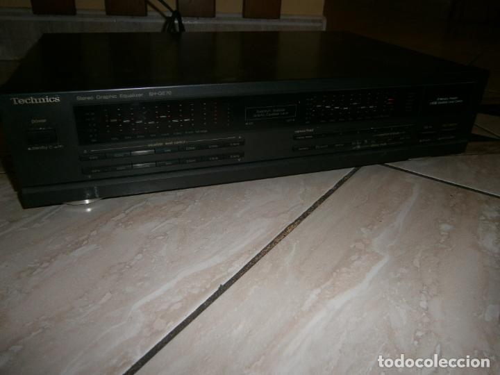 Radios antiguas: ANTIGUO MODULO ECUALIZADOR TECHNICS SH-G70 - Foto 3