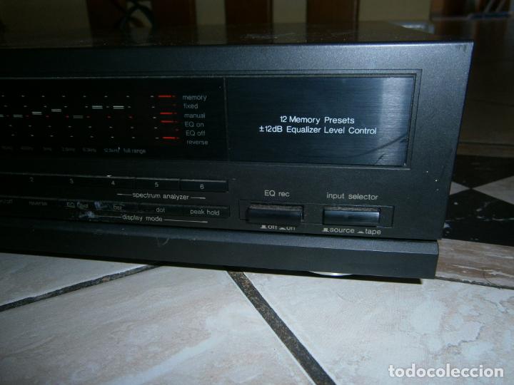 Radios antiguas: ANTIGUO MODULO ECUALIZADOR TECHNICS SH-G70 - Foto 4