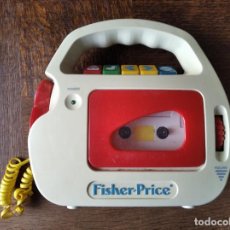 Radios antiguas: RADIOCASETTE-GRABADOR FISHER-PRICE AÑOS 80 - FUNCIONANDO RADIOCASETE