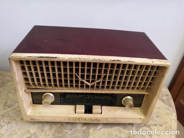 Radios antiguas: RADIO INTER A V&Aacute;LVULAS, MODELO TEXAS - Foto 2