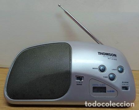 Radios antiguas: RADIO TRANSISTOR, RELOJ CON ALARMA. THOMSON RT 210G. RADIOTRAN-20 - Foto 1