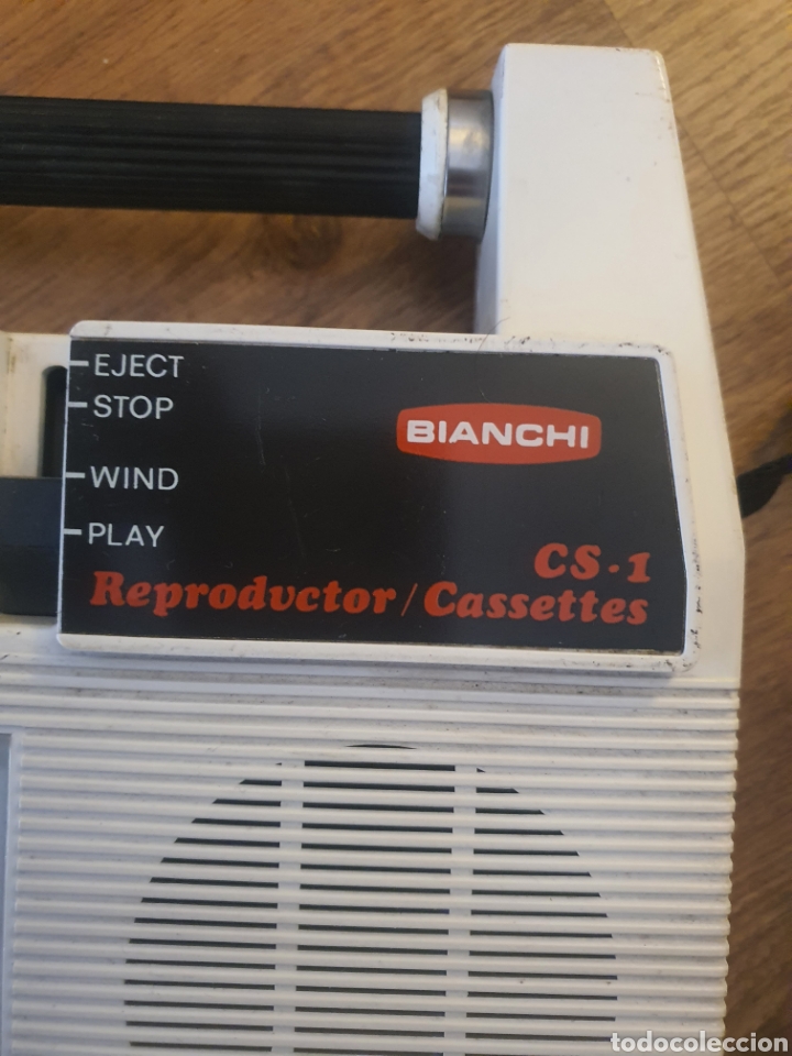 Radios antiguas: reproductor de cintas de cassette bianchi . - Foto 3