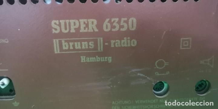 Radios antiguas: RADIO BRUNS, Super 6350 - Foto 7