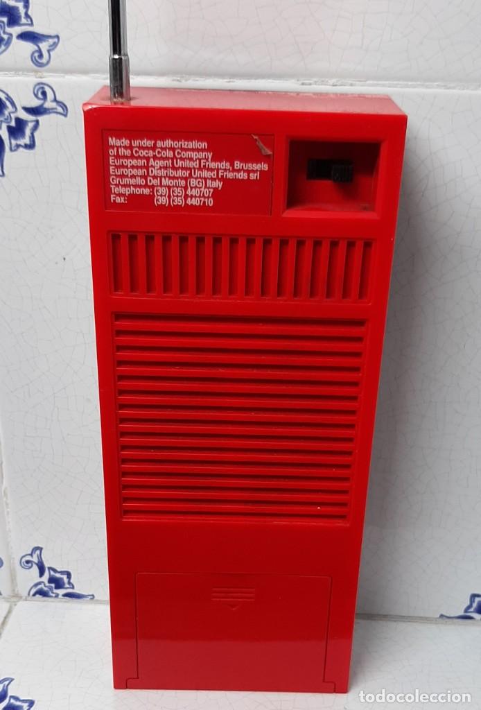 Radios antiguas: radio Coca Cola, vintage 1989 - Foto 4