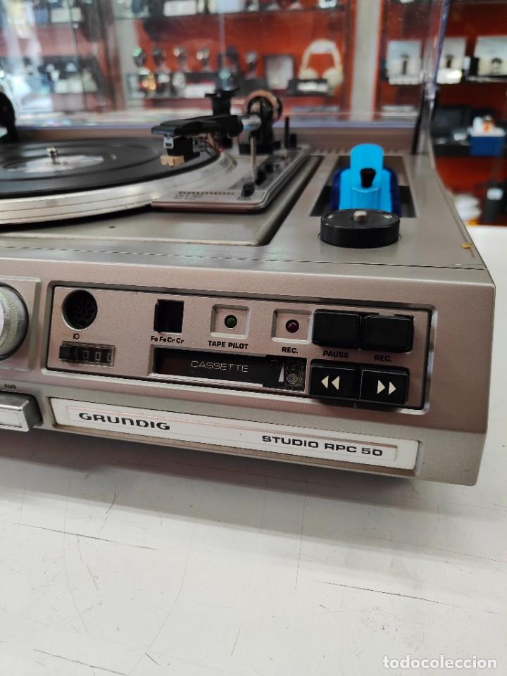 Radios antiguas: Grundig Studio RPC-50 - GT12 Garrard - Foto 7