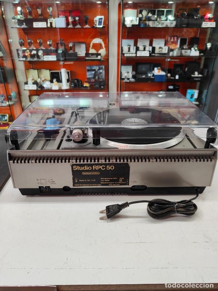 Radios antiguas: Grundig Studio RPC-50 - GT12 Garrard - Foto 9