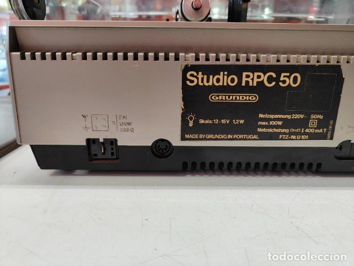 Radios antiguas: Grundig Studio RPC-50 - GT12 Garrard - Foto 12