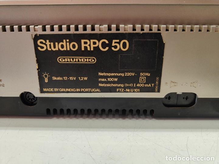 Radios antiguas: Grundig Studio RPC-50 - GT12 Garrard - Foto 13
