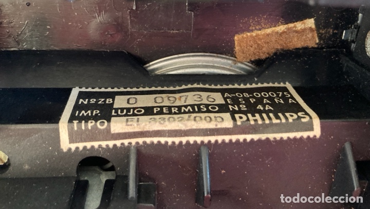 Radios antiguas: Cassette Phillips EL3302 - Foto 2