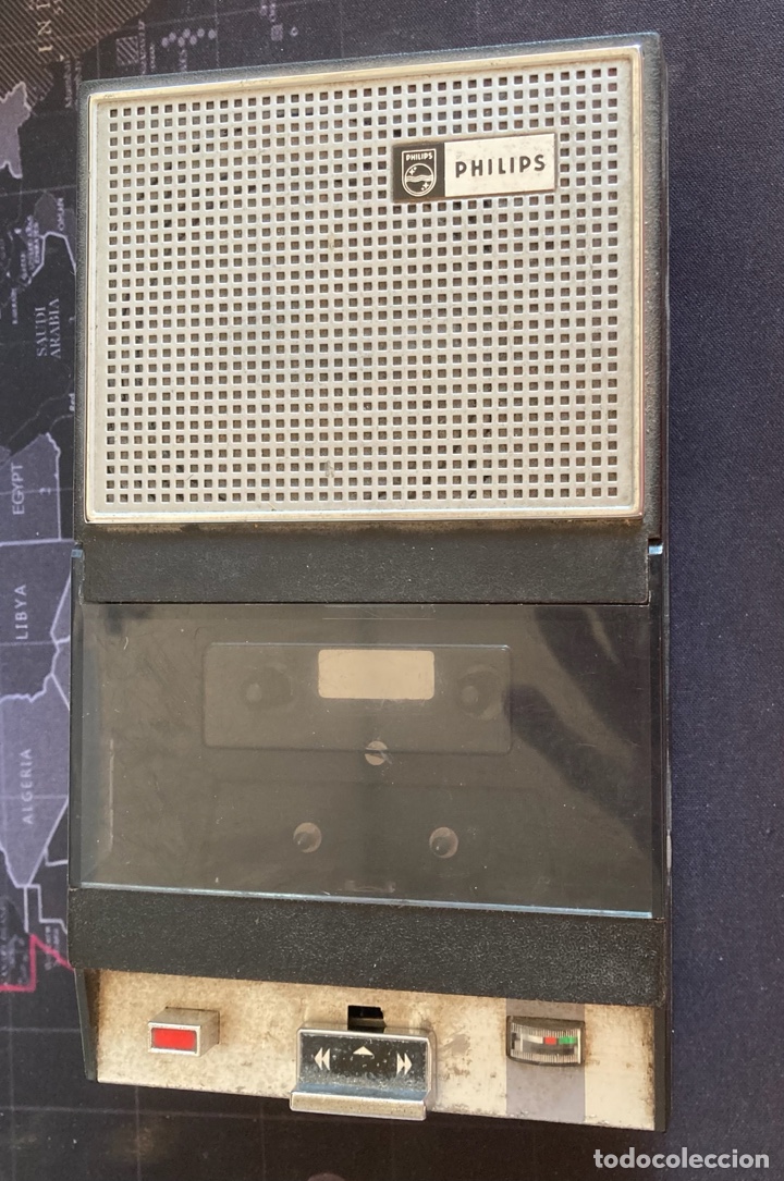 Radios antiguas: Cassette Phillips EL3302 - Foto 1