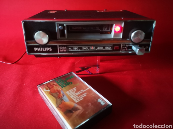 Radios antiguas: Autoradio vintage Phillips RN 392 del a&ntilde;o 1973 - Foto 3
