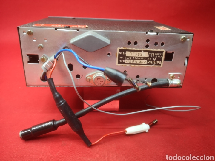 Radios antiguas: Autoradio vintage Phillips RN 392 del a&ntilde;o 1973 - Foto 7