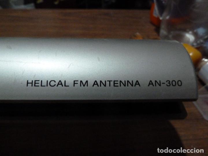 Radios antiguas: ANTENA DE FM HELICOIDAL SONY AN-300 - Foto 4