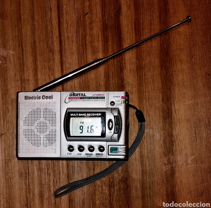 Radios antiguas: Radio digital vintage Modelo Electric Gool UT. DM902 Miniradio de alta sensibilidad de 10 bandas - Foto 2 - 339327358