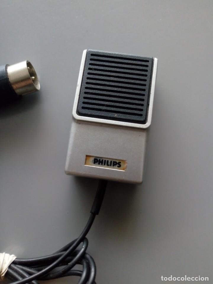 Radios antiguas: Micr&oacute;fono Philips ant&iacute;guo. - Foto 1