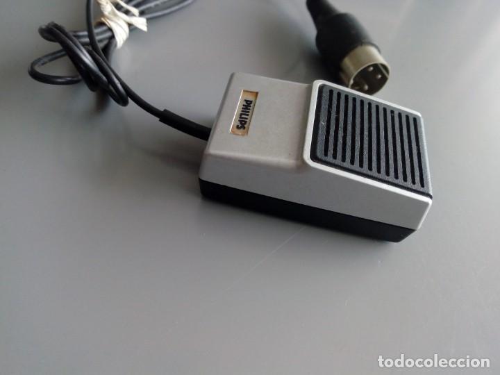 Radios antiguas: Micr&oacute;fono Philips ant&iacute;guo. - Foto 3