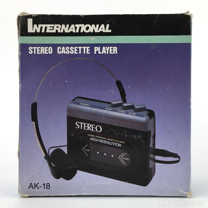 walkman international ak-18 stereo cassette pla - Compra venta en  todocoleccion