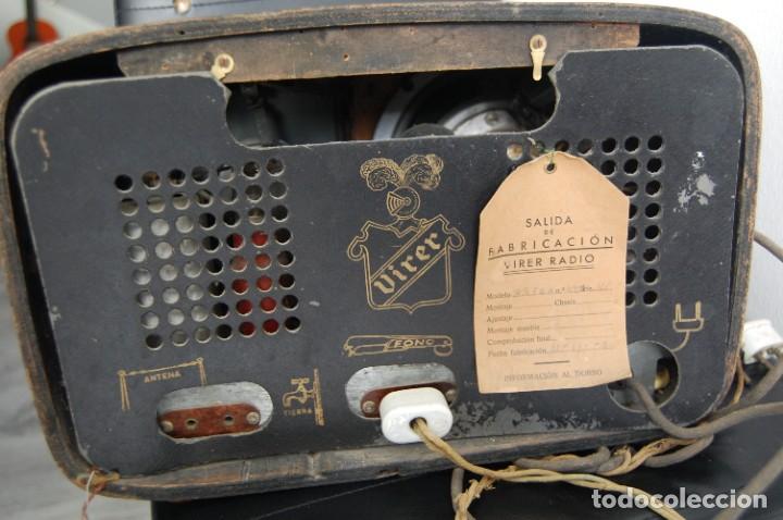 Radios antiguas: RADIO ANTIGUA DE VALVULAS. - Foto 4