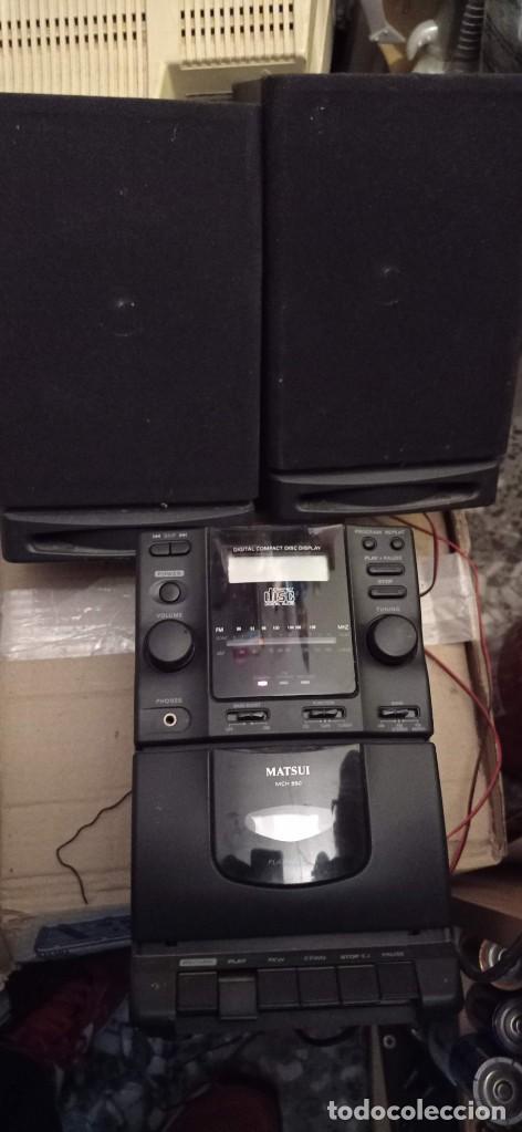 Radios antiguas: EQUIPO DE MUSICA MITSUI, FUNCIONANDO - Foto 1