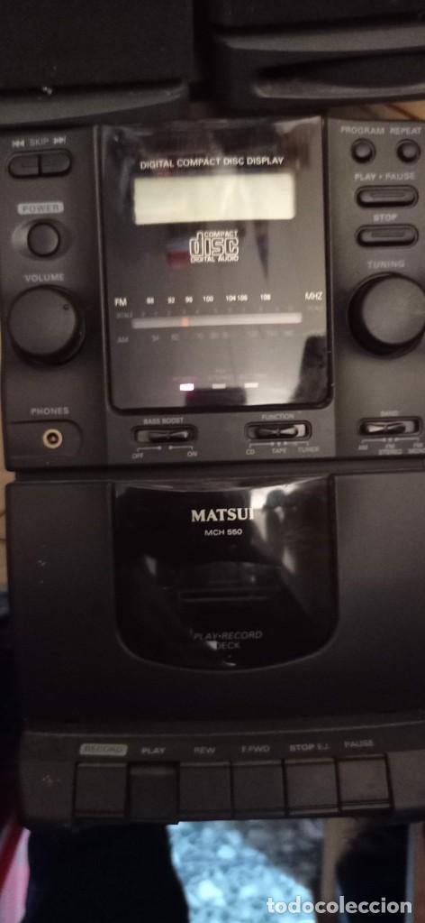 Radios antiguas: EQUIPO DE MUSICA MITSUI, FUNCIONANDO - Foto 2