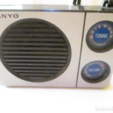 Radio antiche: RADIO TRANSISTOR - SANYO - MOD. 1245 - NO FUNCIONA - SOLO AM - AÑOS 70. Lote 343044988
