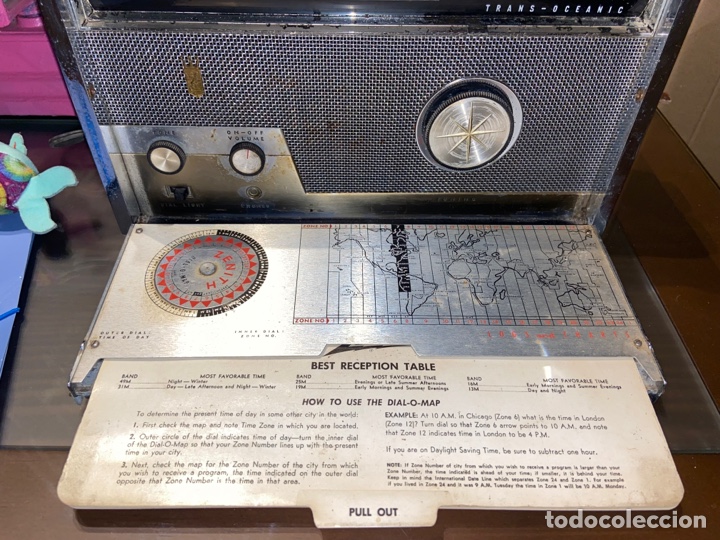 Radios antiguas: Radio Zenit Royal 1000-1 con transformador y documentos - Foto 2