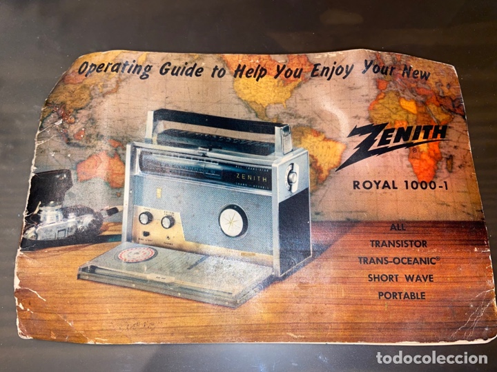 Radios antiguas: Radio Zenit Royal 1000-1 con transformador y documentos - Foto 13