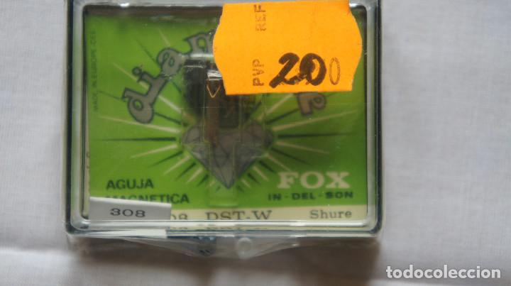Radios antiguas: AGUJA TOCADISCOS DIAMANTE 308 DST - W - NUEVA - Foto 1