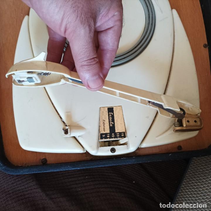Radios antiguas: Tocadiscos de v&aacute;lvulas Exacta.A&ntilde;os 60.Leer bien el anuncio. - Foto 6