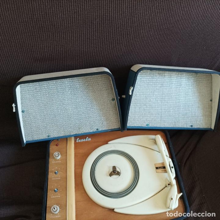 Radios antiguas: Tocadiscos de v&aacute;lvulas Exacta.A&ntilde;os 60.Leer bien el anuncio. - Foto 9