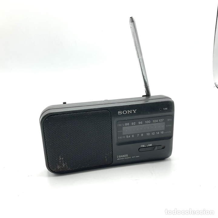 SINTONIZADOR DE RADIO portatil SONY ICF-390 FM/AM 2 band Receiver portable.  EUR 25,00 - PicClick FR