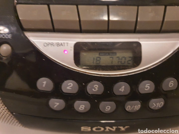 Radios antiguas: Radio Cassette SONY CFD-S170L. - Foto 2