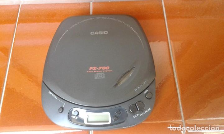 Radios antiguas: CASIO COMPACT DISC MODELO PZ 700 CLASE 1 - Foto 1