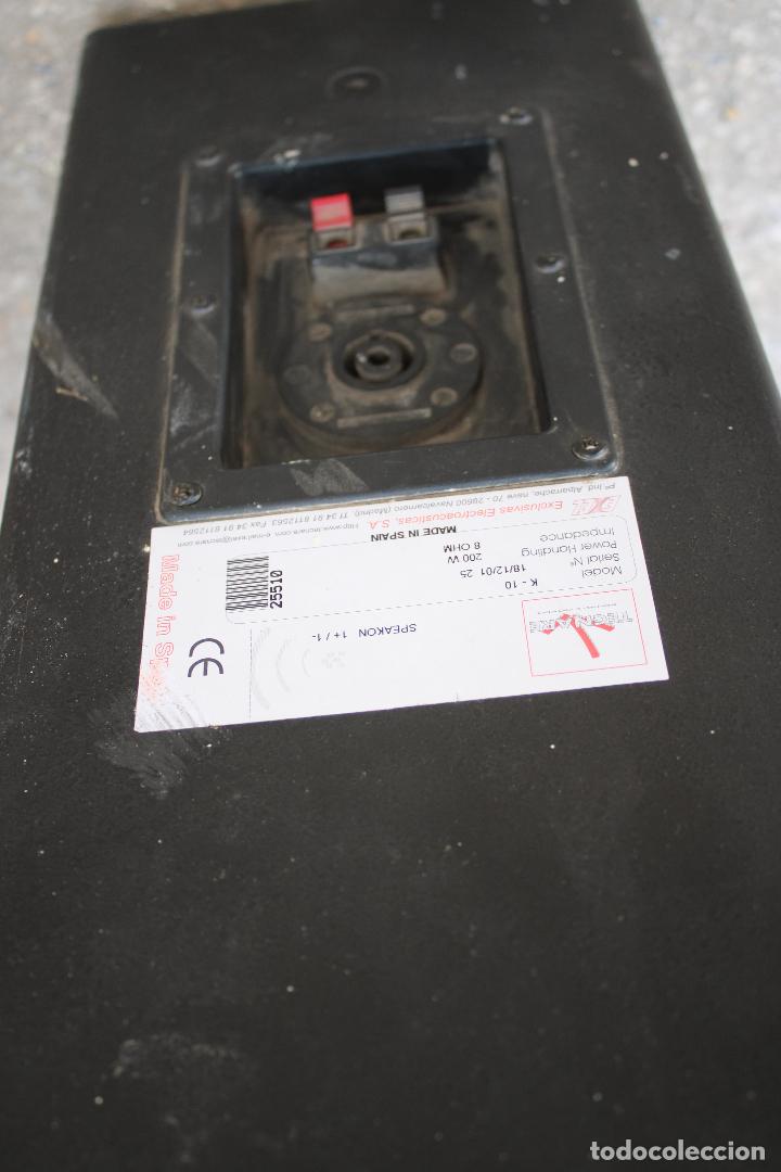 Radios antiguas: 2 altavoces tecnare k10 200w - Foto 5