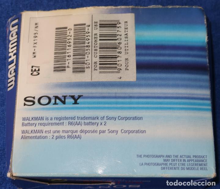 Radios antiguas: Walkman + Radio - WM-FX165 - SONY &iexcl;Funcionando! - Foto 2