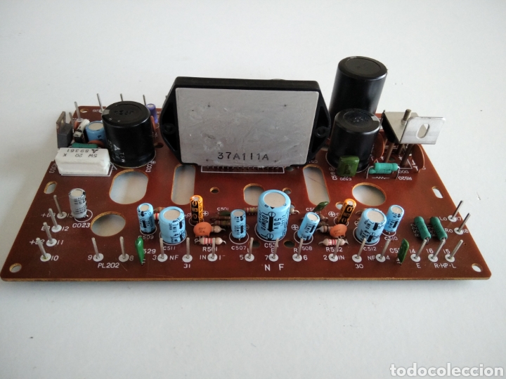 Radios antiguas: Placa amplicadora stereo con STK 437 - Foto 2