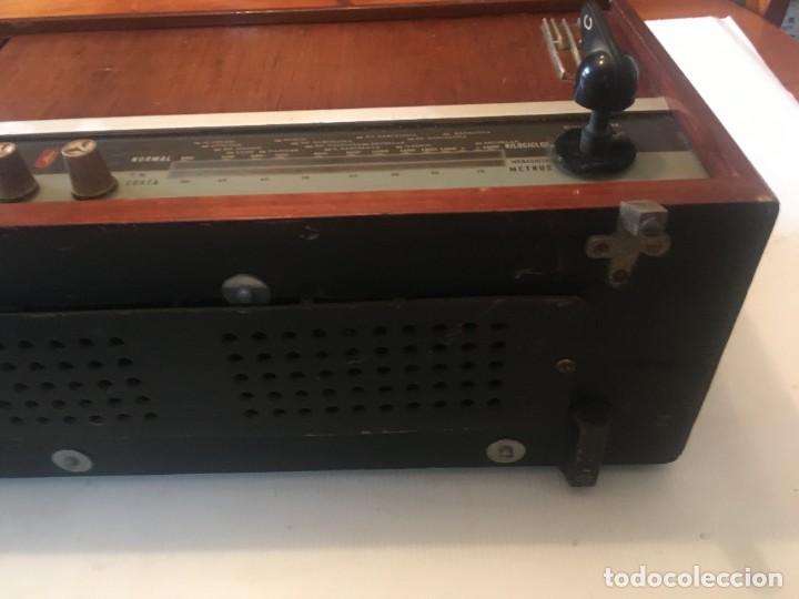 Radios antiguas: radio de Wald de madera modelo 440 ( no funciona ) 125/220 v - Foto 7