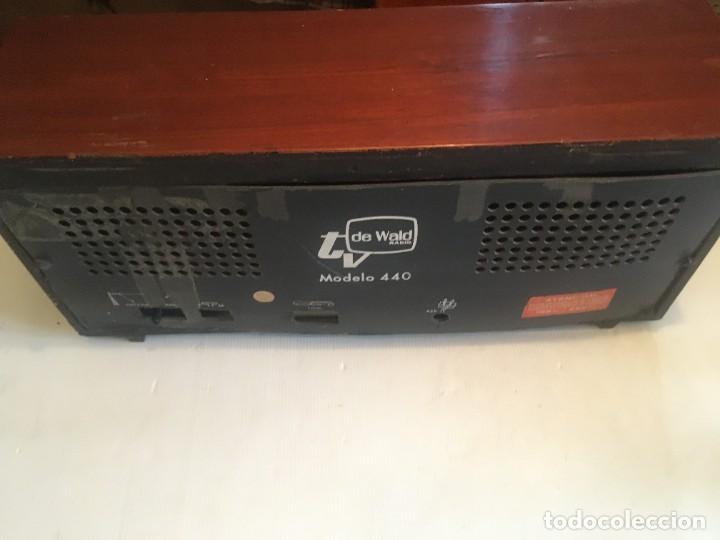 Radios antiguas: radio de Wald de madera modelo 440 ( no funciona ) 125/220 v - Foto 11