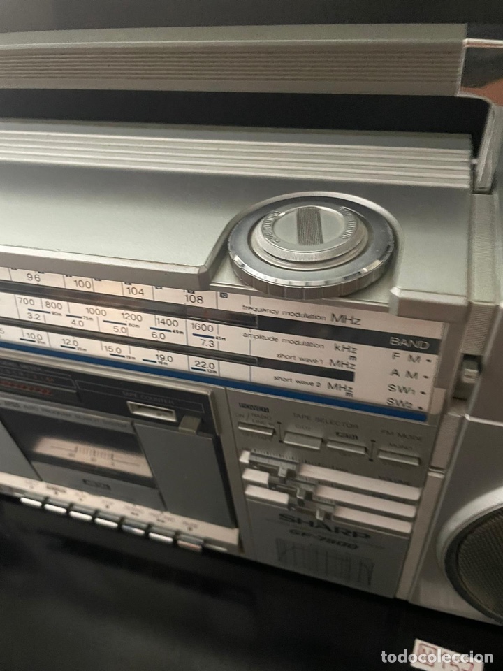 Radios antiguas: Sharp GF-7500 - Foto 3