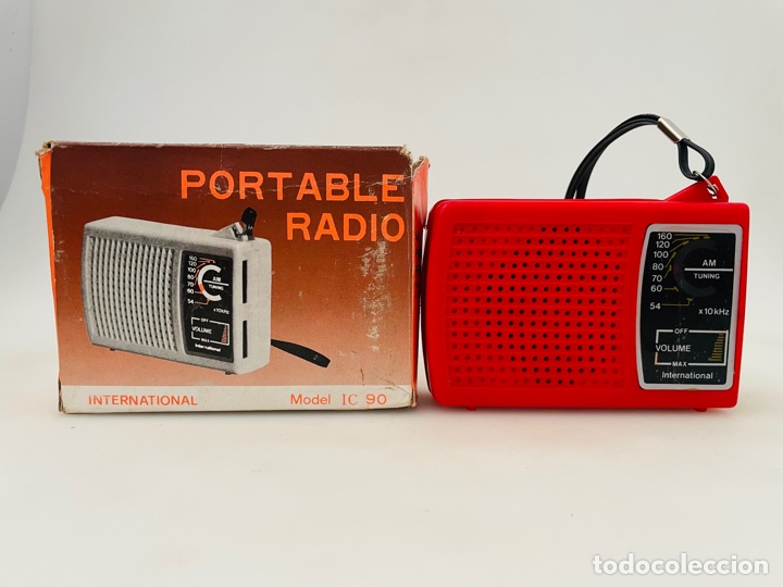 Radios antiguas: AM Portable Radio IC 90 - Foto 8