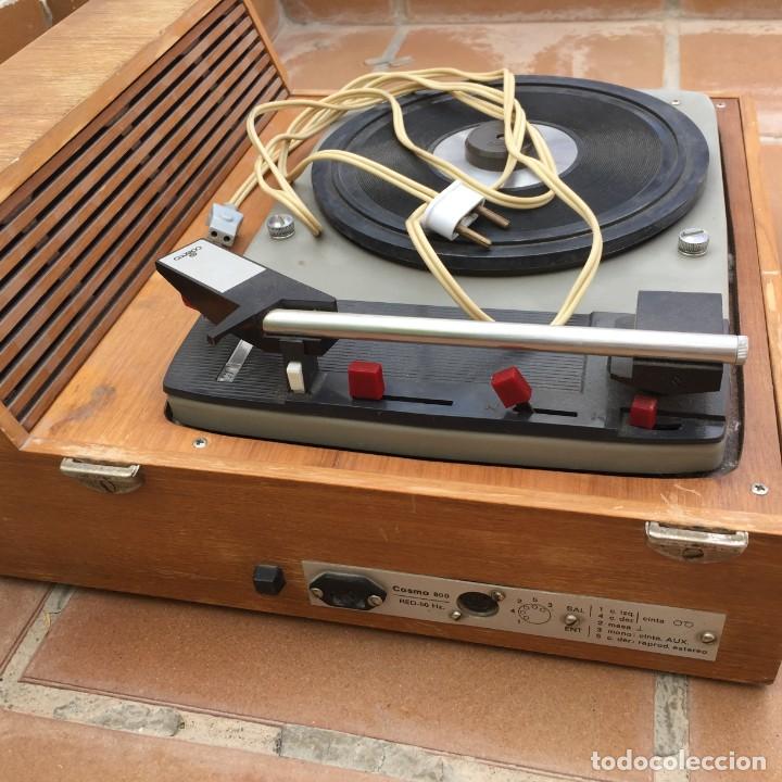 Radios antiguas: Tocadiscos Cosmo 800 - Foto 4