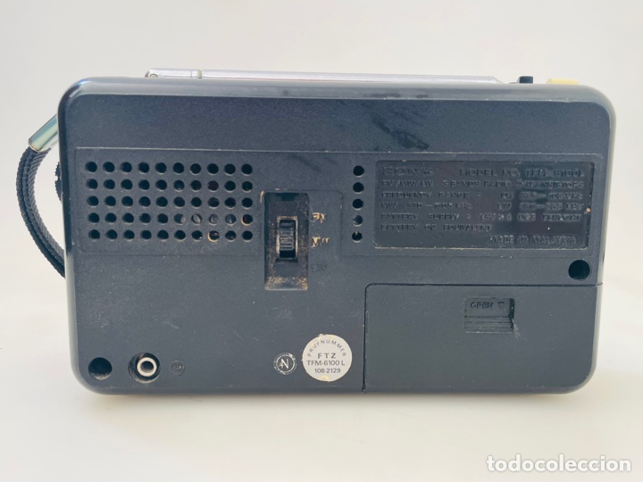 Radios antiguas: Sony TFM-6100 L - Foto 5