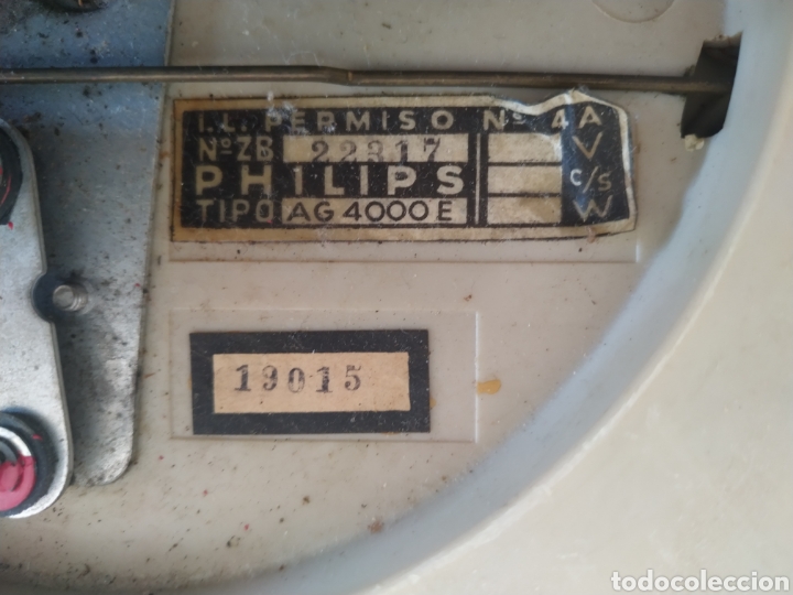 Radios antiguas: Tocadiscos Philips AG 4000E para piezas - Foto 7